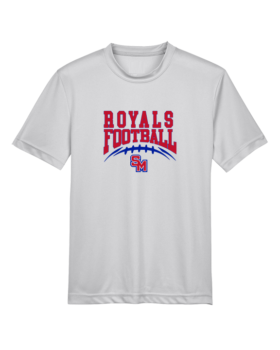 San Marcos HS Football School Football - Youth Performance Shirt