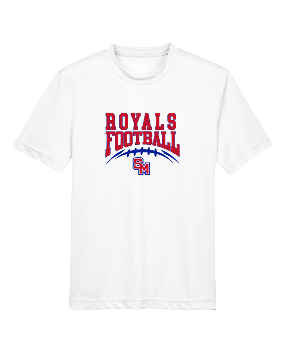 San Marcos HS Football School Football - Youth Performance Shirt