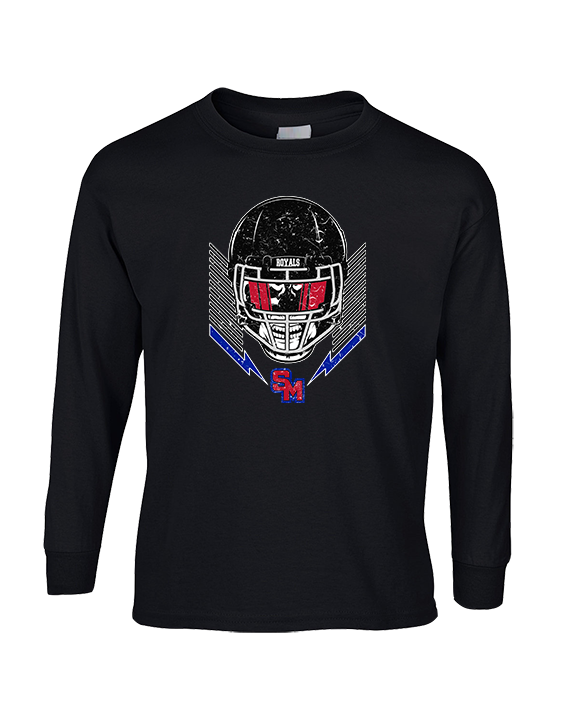 San Marcos HS Football Skull Crusher - Cotton Longsleeve