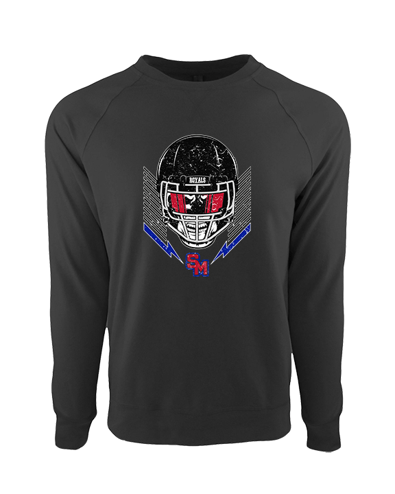 San Marcos HS Football Skull Crusher - Crewneck Sweatshirt