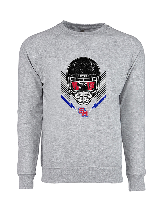 San Marcos HS Football Skull Crusher - Crewneck Sweatshirt