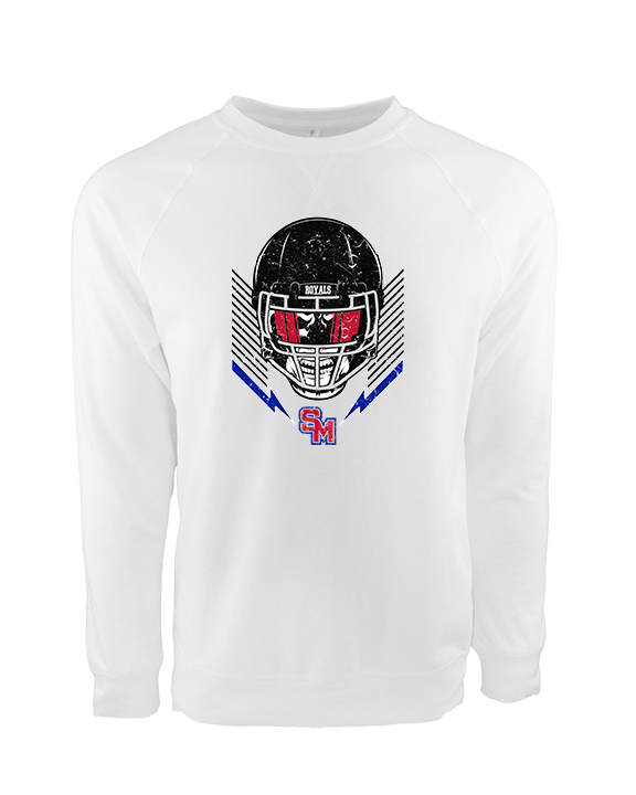 San Marcos HS Football Skull Crusher - Crewneck Sweatshirt