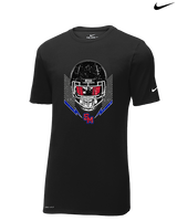 San Marcos HS Football Skull Crusher - Mens Nike Cotton Poly Tee