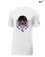 San Marcos HS Football Skull Crusher - Mens Nike Cotton Poly Tee