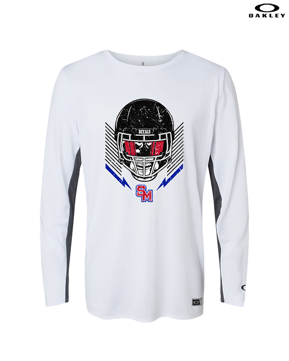 San Marcos HS Football Skull Crusher - Mens Oakley Longsleeve