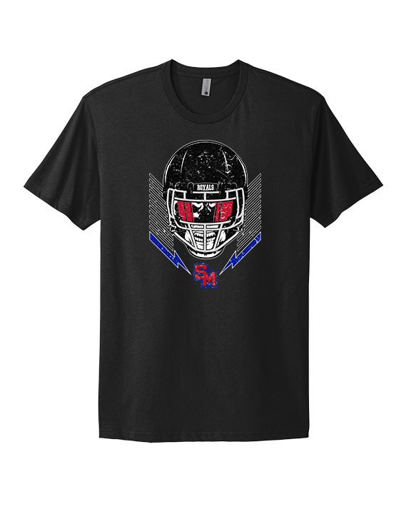 San Marcos HS Football Skull Crusher - Mens Select Cotton T-Shirt