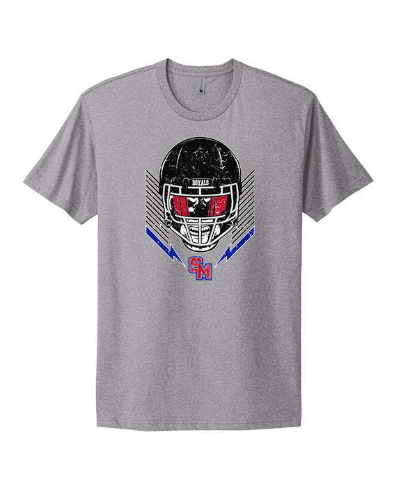 San Marcos HS Football Skull Crusher - Mens Select Cotton T-Shirt