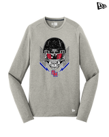 San Marcos HS Football Skull Crusher - New Era Performance Long Sleeve