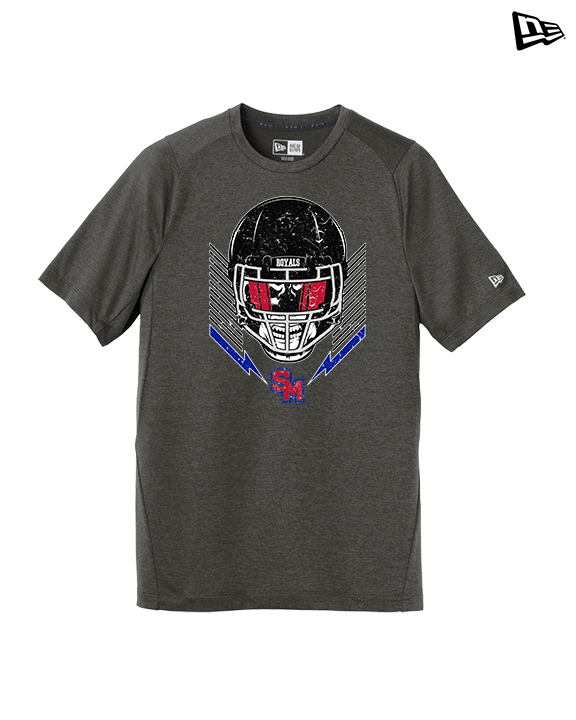 San Marcos HS Football Skull Crusher - New Era Performance Shirt