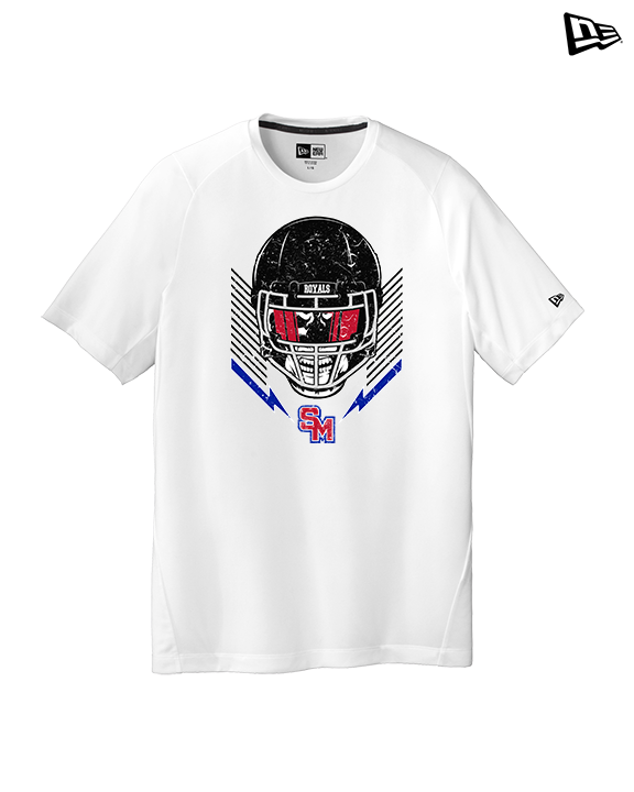 San Marcos HS Football Skull Crusher - New Era Performance Shirt
