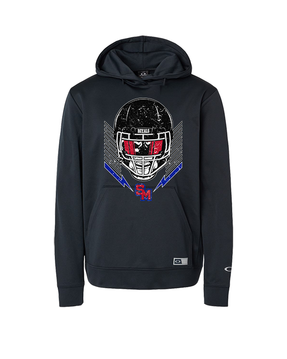 San Marcos HS Football Skull Crusher - Oakley Performance Hoodie