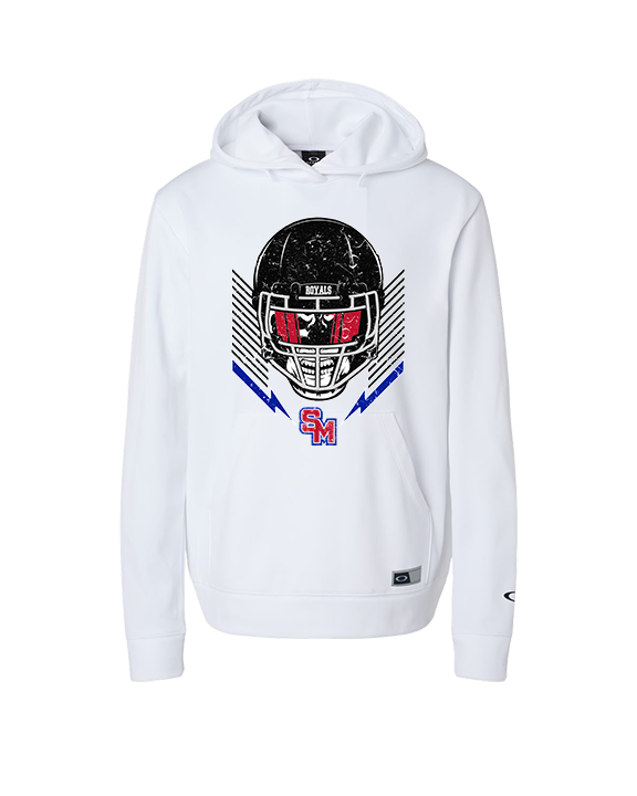 San Marcos HS Football Skull Crusher - Oakley Performance Hoodie