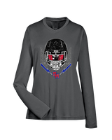 San Marcos HS Football Skull Crusher - Womens Performance Longsleeve