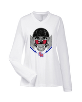 San Marcos HS Football Skull Crusher - Womens Performance Longsleeve