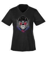 San Marcos HS Football Skull Crusher - Womens Performance Shirt