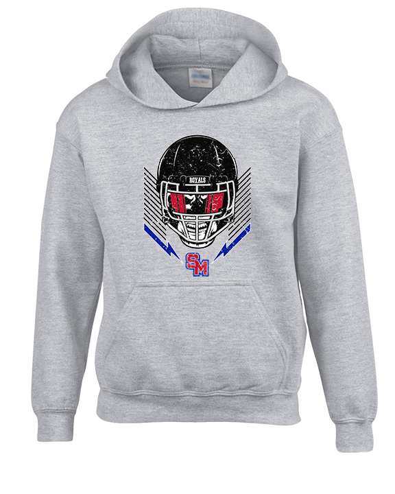 San Marcos HS Football Skull Crusher - Youth Hoodie