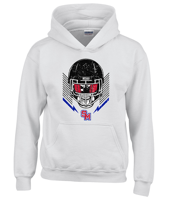 San Marcos HS Football Skull Crusher - Youth Hoodie