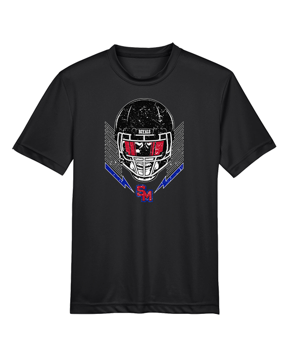San Marcos HS Football Skull Crusher - Youth Performance Shirt