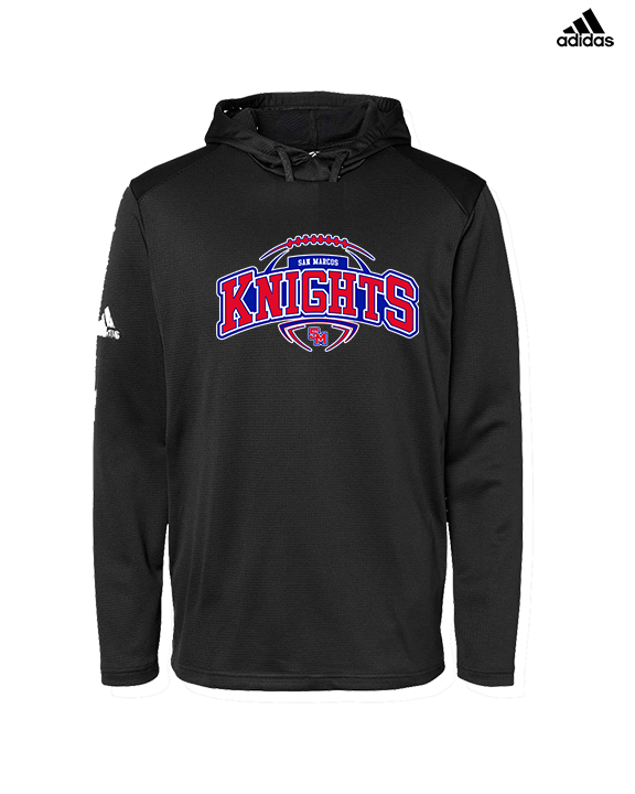 San Marcos HS Football Toss - Mens Adidas Hoodie