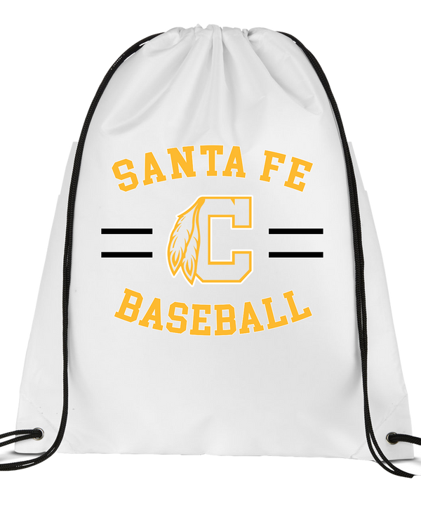 Santa Fe HS Curve White - Drawstring Bag