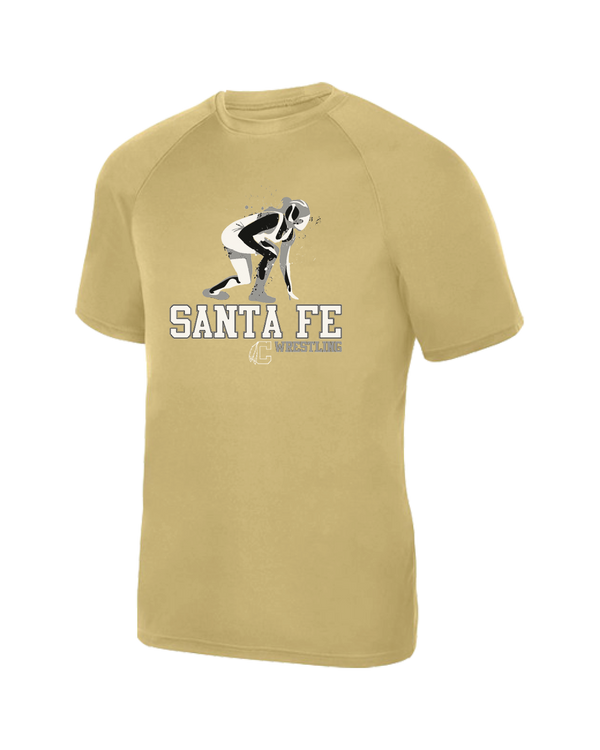Santa Fe HS Wrestling - Youth Performance T-Shirt
