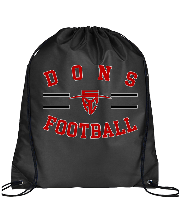 Santa Ana College Football Curve - Drawstring Bag