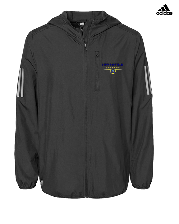Santa Ana Valley HS Football Design - Mens Adidas Full Zip Jacket