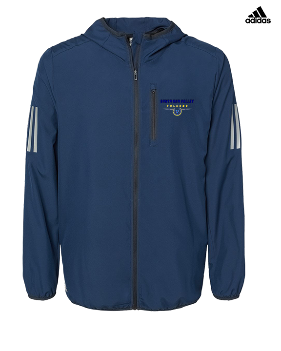Santa Ana Valley HS Football Design - Mens Adidas Full Zip Jacket