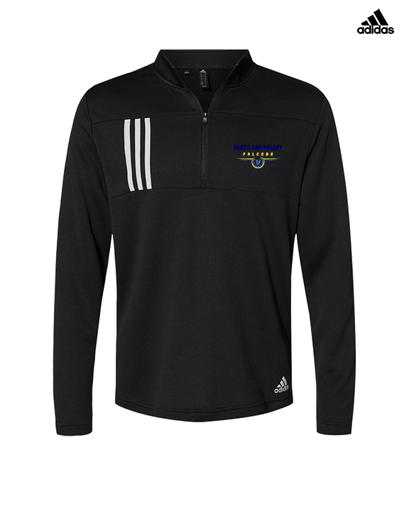 Santa Ana Valley HS Football Design - Mens Adidas Quarter Zip