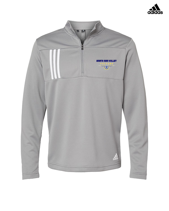 Santa Ana Valley HS Football Design - Mens Adidas Quarter Zip