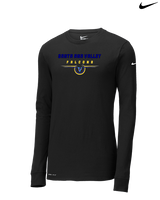 Santa Ana Valley HS Football Design - Mens Nike Longsleeve