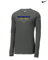 Santa Ana Valley HS Football Design - Mens Nike Longsleeve