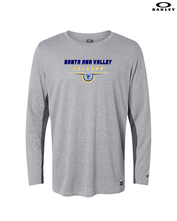 Santa Ana Valley HS Football Design - Mens Oakley Longsleeve