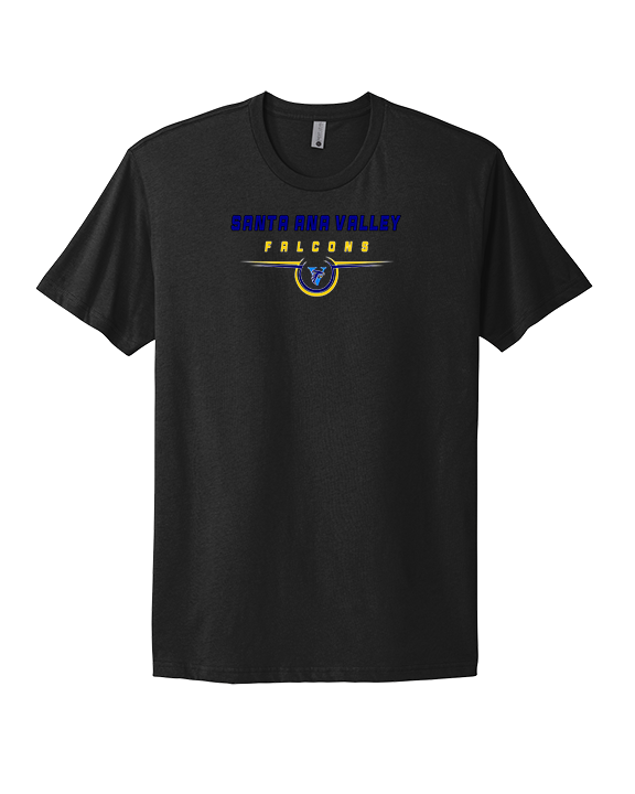 Santa Ana Valley HS Football Design - Mens Select Cotton T-Shirt