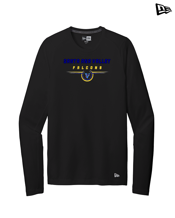 Santa Ana Valley HS Football Design - New Era Performance Long Sleeve