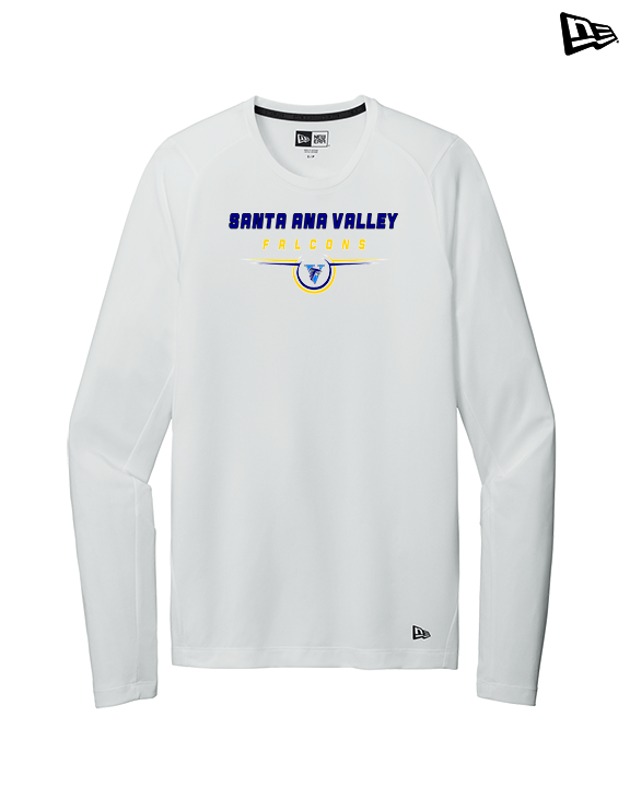 Santa Ana Valley HS Football Design - New Era Performance Long Sleeve