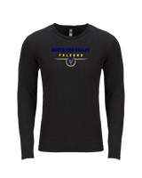 Santa Ana Valley HS Football Design - Tri-Blend Long Sleeve