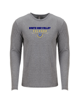 Santa Ana Valley HS Football Design - Tri-Blend Long Sleeve