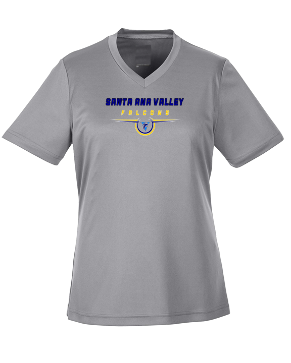 Santa Ana Valley HS Football Design - Womens Performance Shirt