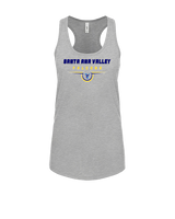 Santa Ana Valley HS Football Design - Womens Tank Top