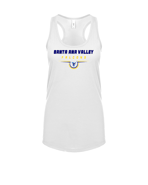 Santa Ana Valley HS Football Design - Womens Tank Top