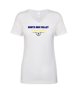 Santa Ana Valley HS Football Design - Womens V-Neck