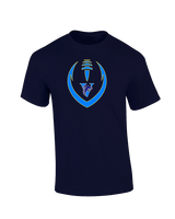 Santa Ana Valley HS Football Full Football - Cotton T-Shirt