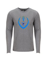 Santa Ana Valley HS Football Full Football - Tri-Blend Long Sleeve