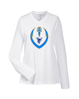 Santa Ana Valley HS Football Full Football - Womens Performance Longsleeve