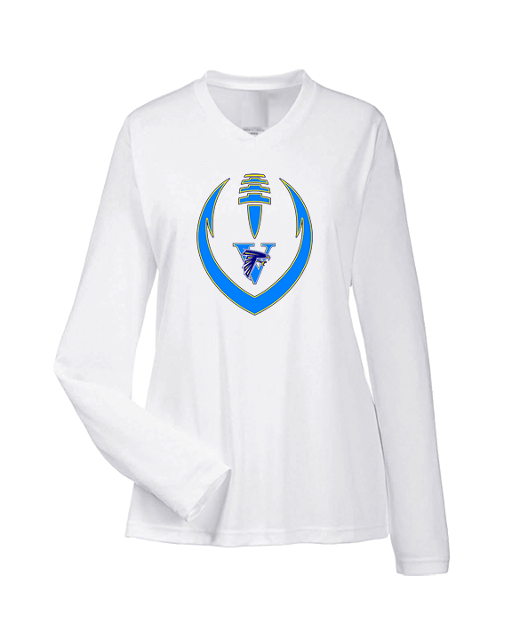 Santa Ana Valley HS Football Full Football - Womens Performance Longsleeve