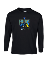 Santa Ana Valley HS Football Helmet - Cotton Longsleeve