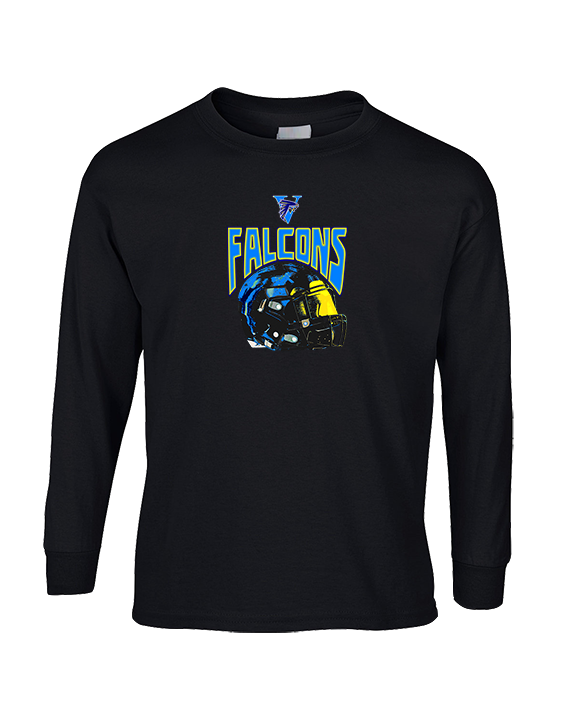 Santa Ana Valley HS Football Helmet - Cotton Longsleeve