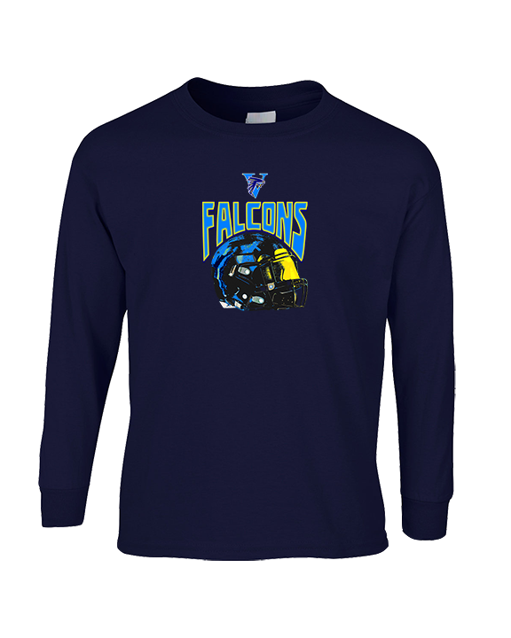 Santa Ana Valley HS Football Helmet - Cotton Longsleeve