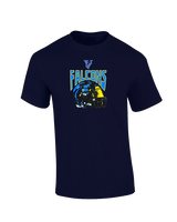 Santa Ana Valley HS Football Helmet - Cotton T-Shirt